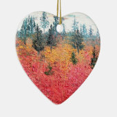 こけもも及びマツ セラミックオーナメント (右)