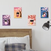 こけ日本のし人形 (寝室)