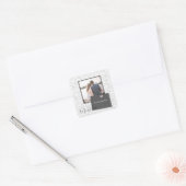 ここからすべてが始まった、コロラド、写真 心 スクエアシール (封筒)