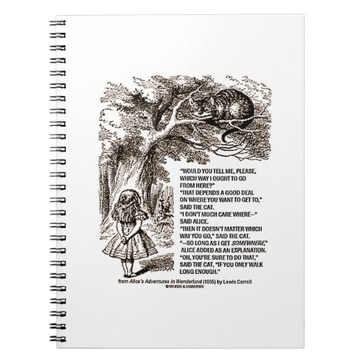 ここからどっちへ行くべきか ノートブック (正面)