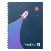 ここからの火星のノートにProdPad 「 ノートブック (正面)