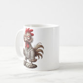 ここからやるぞおはよう コーヒーマグカップ (正面左)