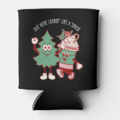 ここからスナックのクリスマスツリーケーキのように見える 缶クーラー (正面)