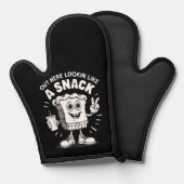 ここからスナックのクリスマスツリーケーキのように見える 鍋つかみ (正面/裏面)