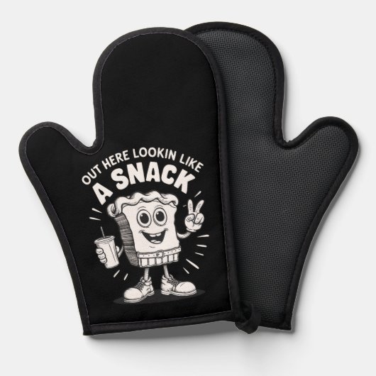 ここからスナックのクリスマスツリーケーキのように見える 鍋つかみ (正面/裏面)