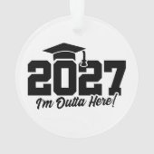 ここから出発！卒業名言 2027年卒業生 オーナメント (裏面)