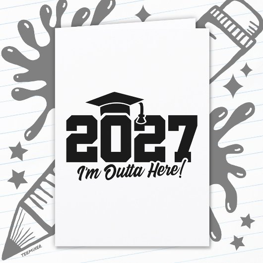 ここから出発！卒業名言 2027年卒業生 カード