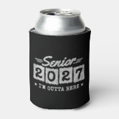 ここから出発 卒業年 シニア クラス 2027 缶クーラー (缶正面)