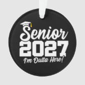 ここから卒業おめでとう 2027年卒業生クラス オーナメント (正面)