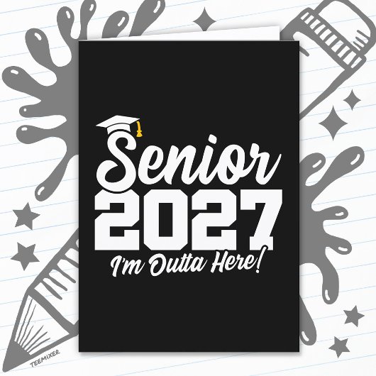 ここから卒業おめでとう 2027年卒業生クラス カード