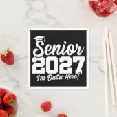 ここから卒業おめでとう 2027年卒業生クラス スタンダードカクテルナプキン (インサイチュ)