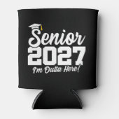 ここから卒業おめでとう 2027年卒業生クラス 缶クーラー (正面)