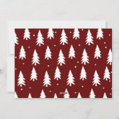 ここから遠く離れてのホリデーシーズン到来!(写真付き) シーズンカード (裏面)