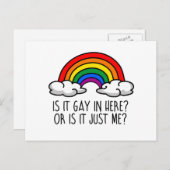 ここかゲイか俺か ポストカード (正面/裏面)