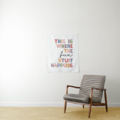 ここがおもしろい物 タペストリー (インサイチュ)