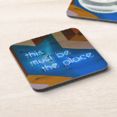 ここがネオンの看板おもしろい コースター (左側)