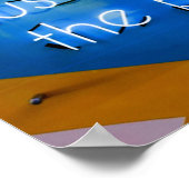 ここがネオンの看板おもしろい ポスター (角)