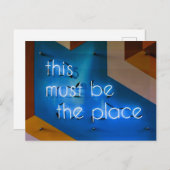 ここがネオンの看板おもしろい ポストカード (正面/裏面)