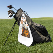 ここだけのボスハロウィーン ゴルフタオル (グリーン)