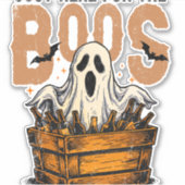 ここだけのボスハロウィーン シール (正面)