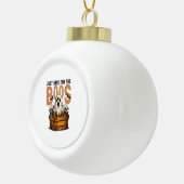 ここだけのボスハロウィーン セラミックボールオーナメント (右)