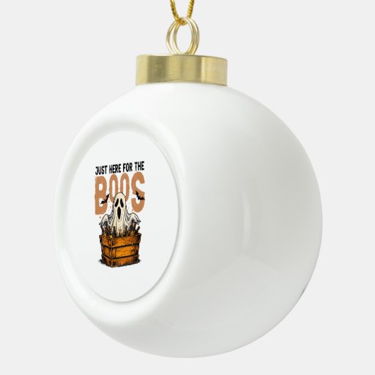 ここだけのボスハロウィーン セラミックボールオーナメント (右)