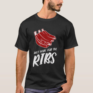 ここだけのリブ肉バーベキューグリルグリリン Tシャツ