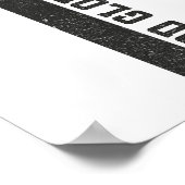 ここだけの神の栄光与えかわいい面白いハロウィーンO ポスター (角)