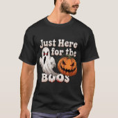ここだけのBOOS面白いハロウィーン Tシャツ (正面)