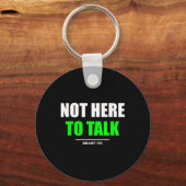 ここではないトークジムフィットネストレーニングボディビル キーホルダー (正面)