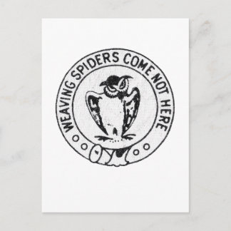 ここではな来いスパイダー ポストカード