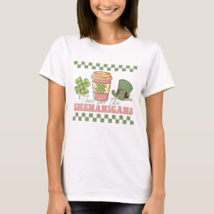 ここではシェナニガンのために – クローバーコーヒー Tシャツ