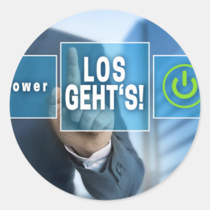 ここではドイツ語のlos gehtsタッチスクリーンコンセプトを紹介する ラウンドシール