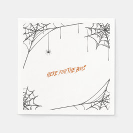 ここではブーシュのオレンジナプキンのために スタンダードカクテルナプキン