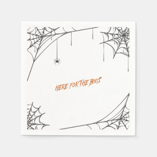 ここではブーシュのオレンジナプキンのために スタンダードカクテルナプキン