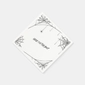 ここではボースのために – halloween napkin スタンダードカクテルナプキン (角)