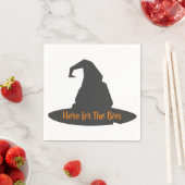 ここではボースハローウィンパーティ スタンダードカクテルナプキン (インサイチュ)