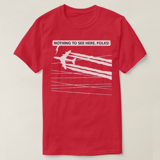 ここでは何も表示しないフォーク Tシャツ (デザイン正面)