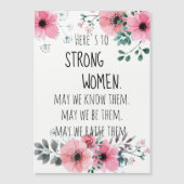 ここでは強い女性に引用文水の色フローラ (正面)