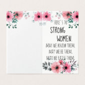 ここでは強い女性に引用文水の色フローラ (外部フラット)