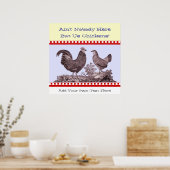 ここでは誰もいない私たち鶏の田舎のキッチン ポスター (キッチン)