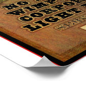 ここでは露天ビールは出なかった ポスター (角)