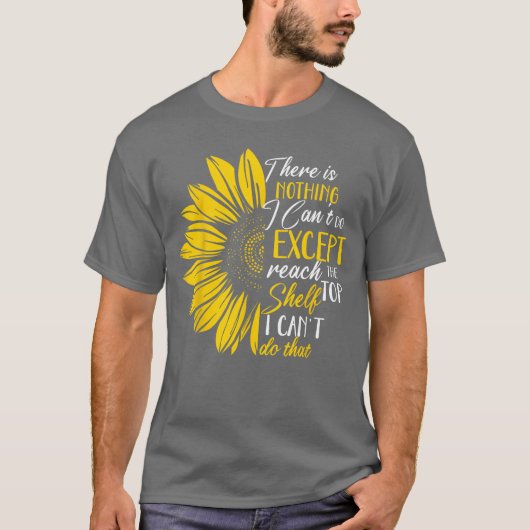 ここでは頂点に到達する以外はできないことはない Tシャツ (正面)