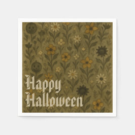 ここでは、「Boos」ハッピーハローウィン スタンダードカクテルナプキン