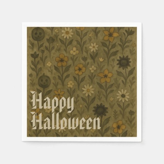 ここでは、「Boos」ハッピーハローウィン スタンダードカクテルナプキン (正面)