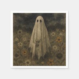 ここでは、「Boos」ハローウィンパーティ スタンダードカクテルナプキン