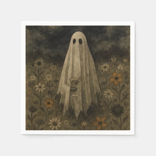 ここでは、「Boos」ハローウィンパーティ スタンダードカクテルナプキン (正面)