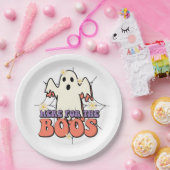 ここではboosの幽霊 ペーパープレート (パーティー)