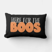 ここではBOOS面白いハロウィンランバーピロー ランバークッション (正面)