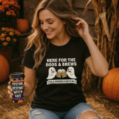 ここではBoos & Brews Tee用;ハロウィーンフェスティバル Tシャツ